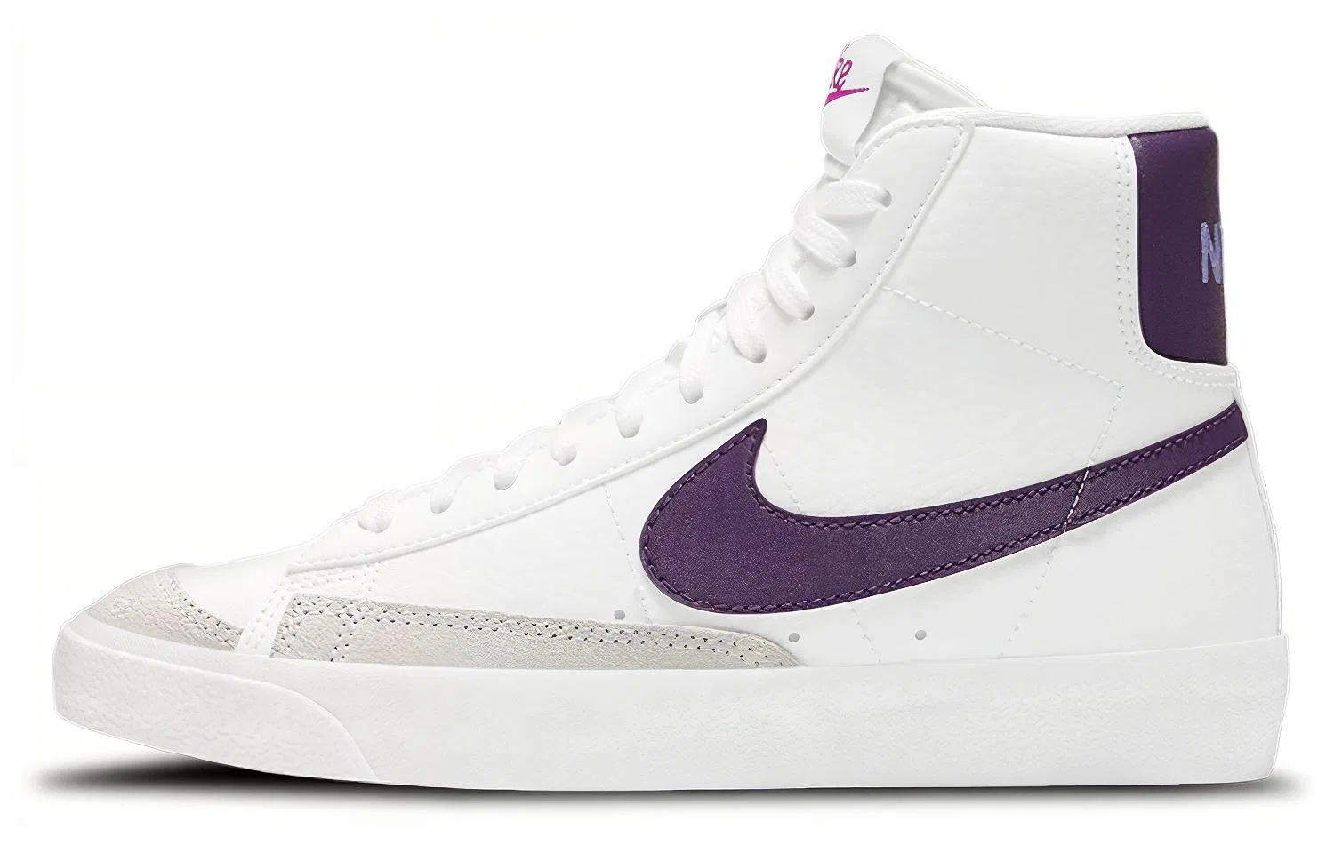 Детские кроссовки для скейтбординга с замшевым верхом Blazer Mid 77 SE GS Nike, Purple