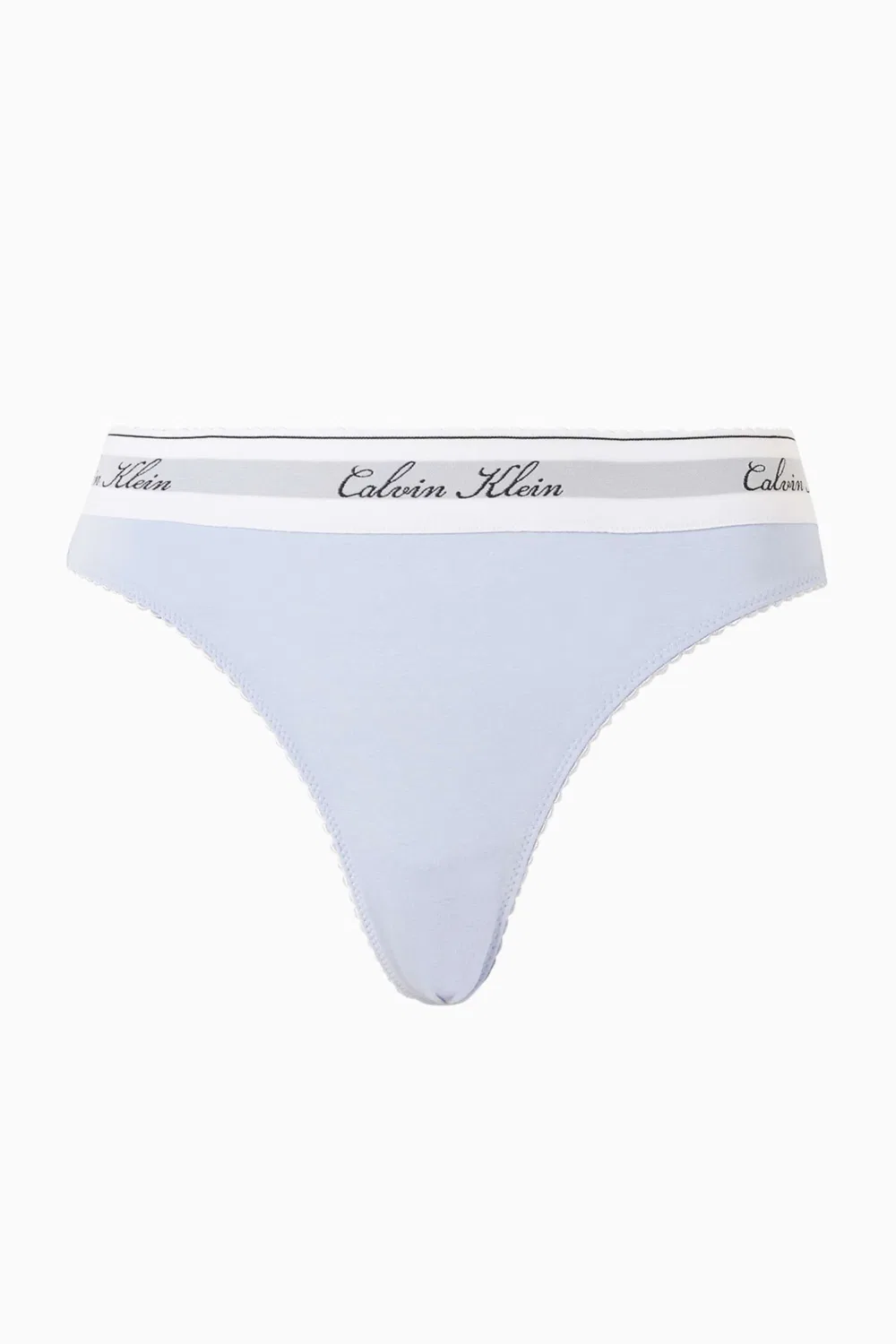 Трусы-стринги с надписью Calvin Klein