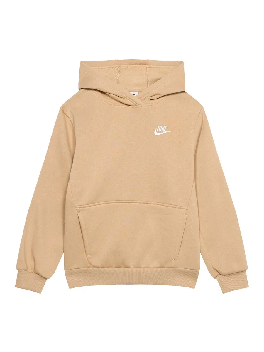 Толстовка Nike Sportswear 'Club Fleece', желтовато-коричневый