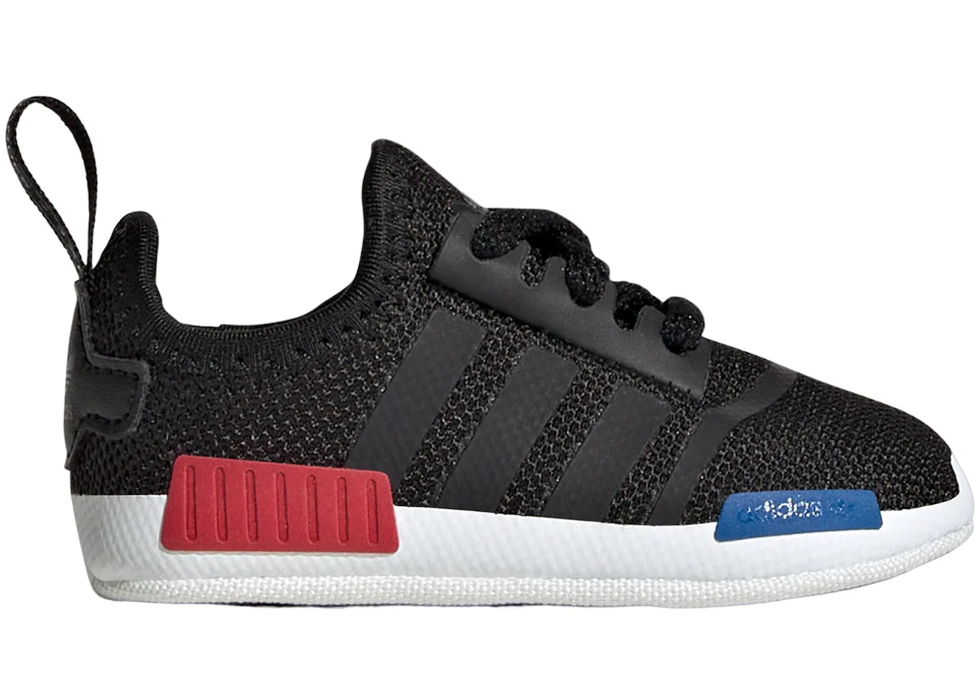 Детские кроссовки Lifestyle с принтом Adidas NMD Adidas, Core Black/Core Black/Grey Five