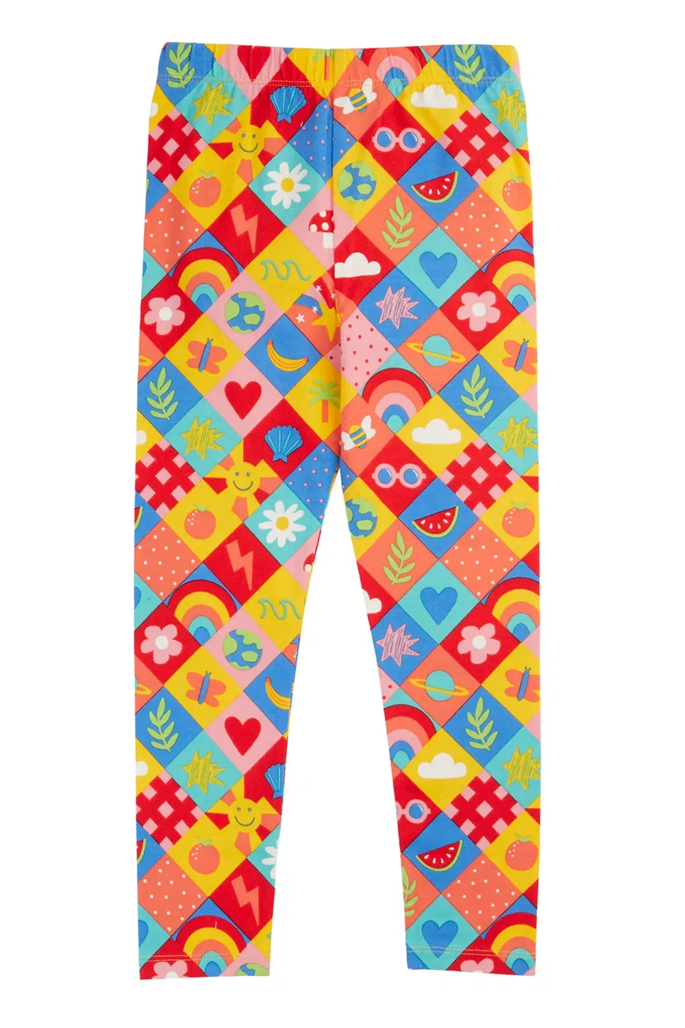 Детские леггинсы с принтом Libby Frugi, Multi — фото 2