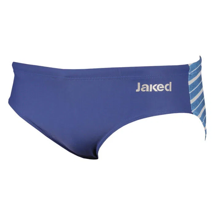 Детские плавки для мальчиков с принтом Love Jaked, Модель Love, Jaked, Цвет BLAU / Elektrischgrun