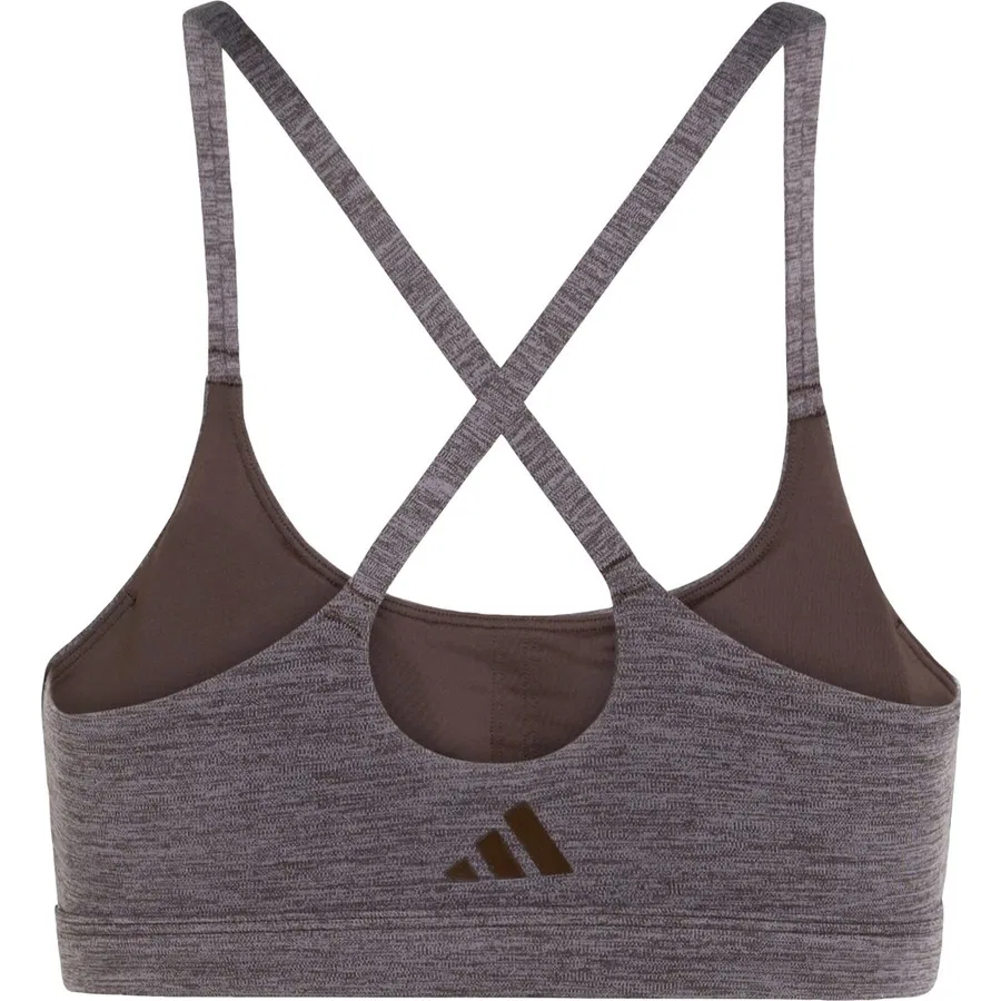 Спортивный бюстгальтер с легкой поддержкой All Me Light Support Bra adidas, Белый — фото 4