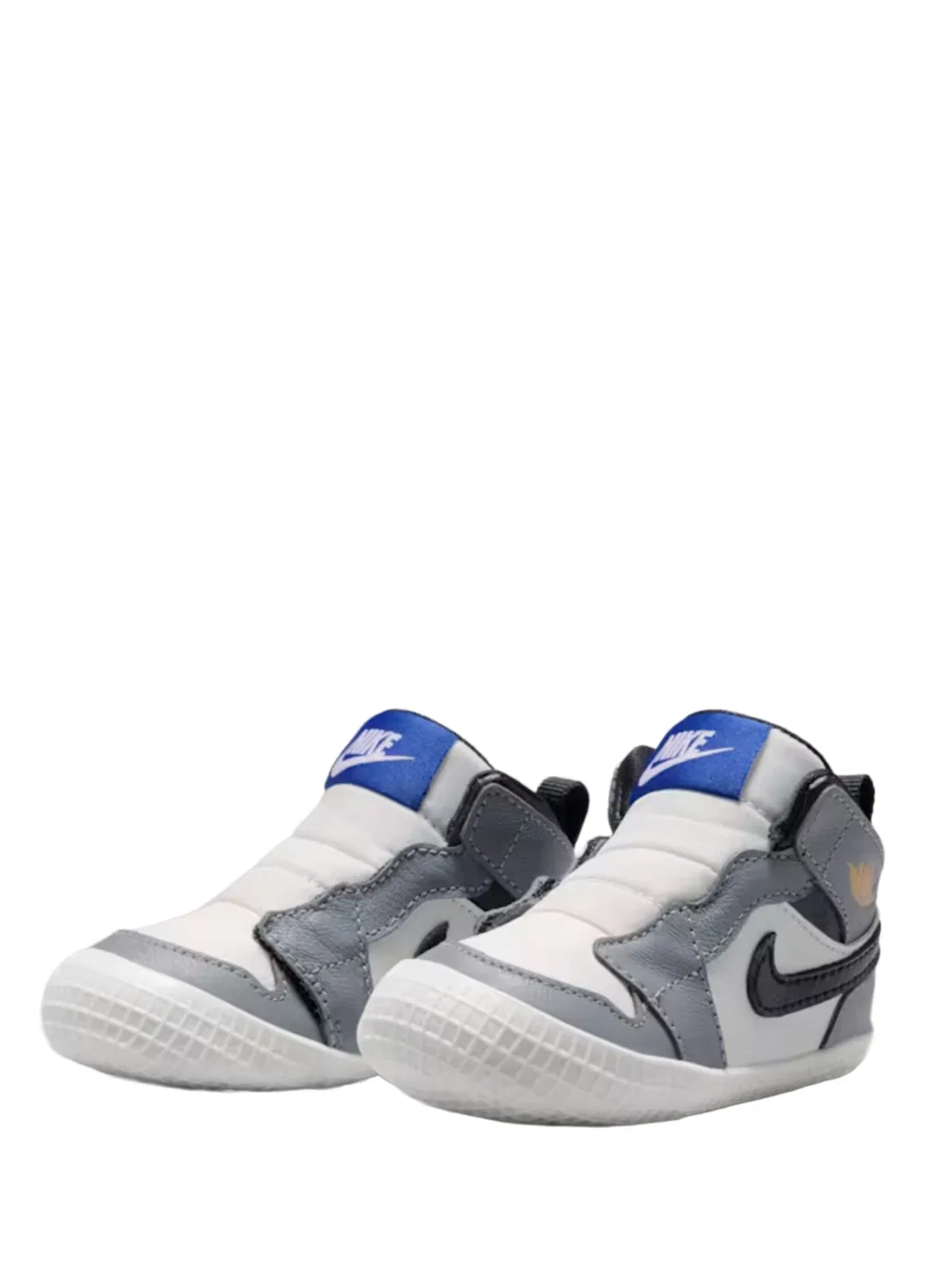Кроссовки Nike Jordan 1, черно-серый — фото 3