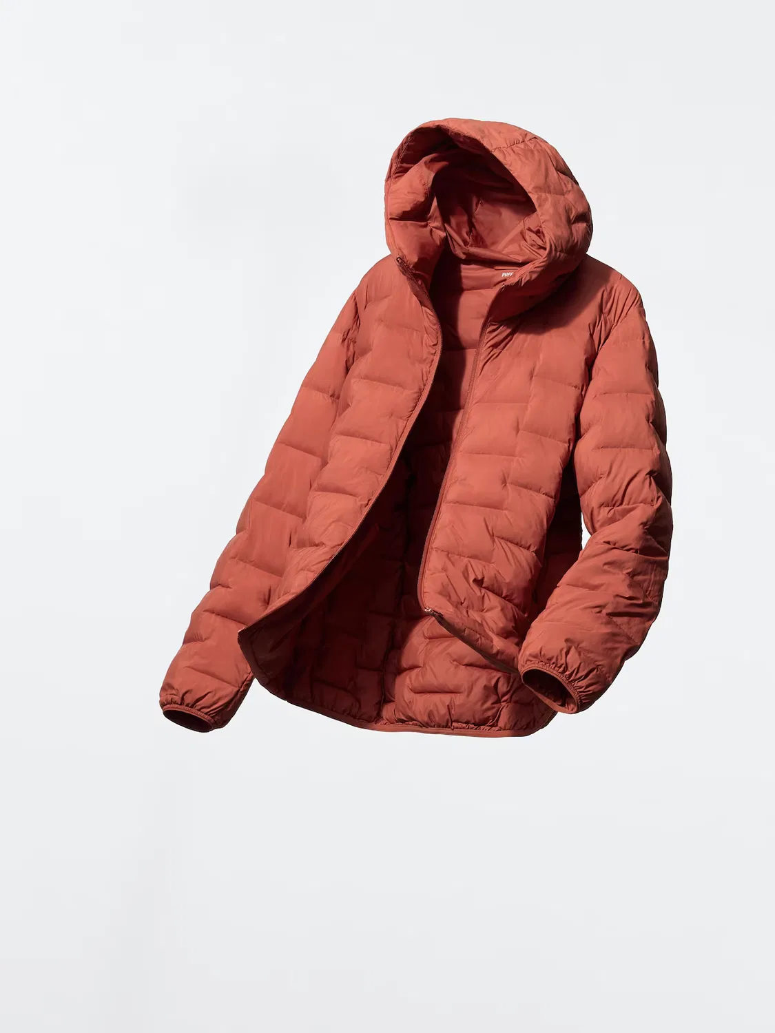 Парка Pufftech Uniqlo, кремовый — фото 4
