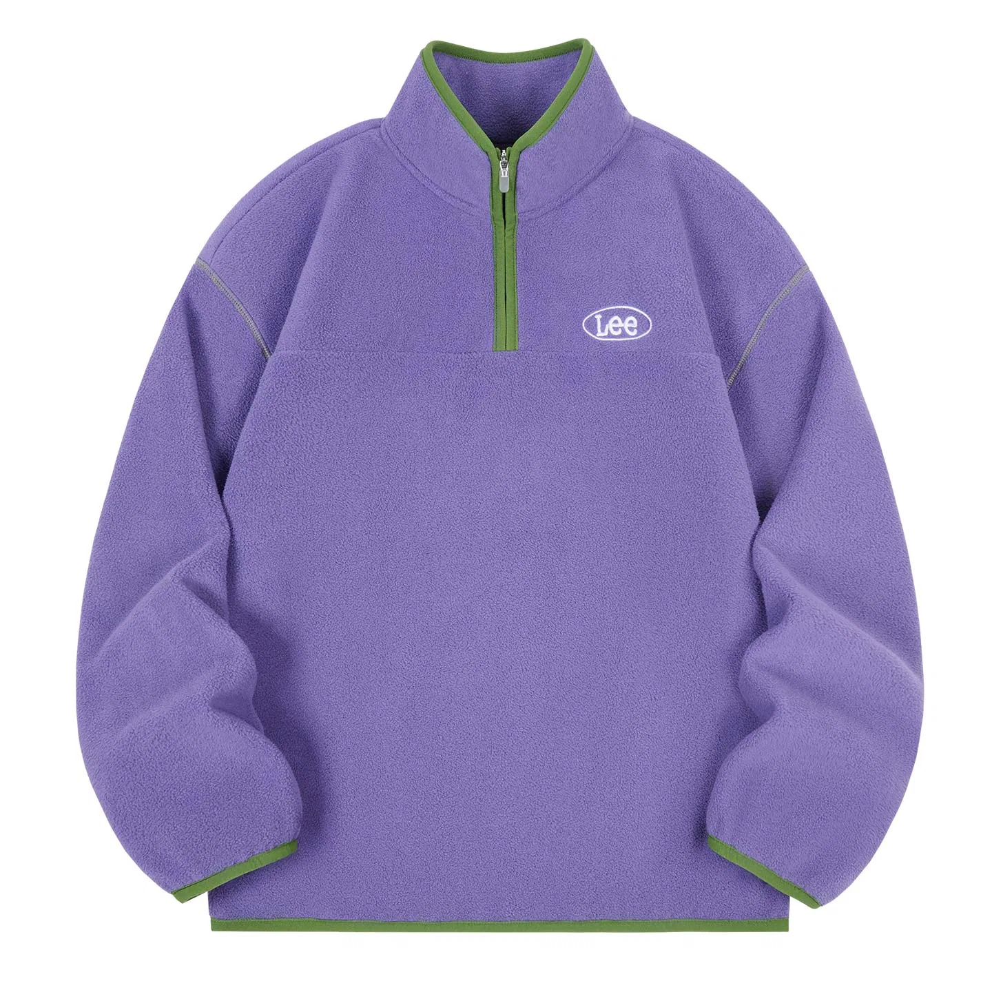 Детский свитшот с полуоткрытым воротом Lee Grade School Sweatshirts, Hyacinth Purple