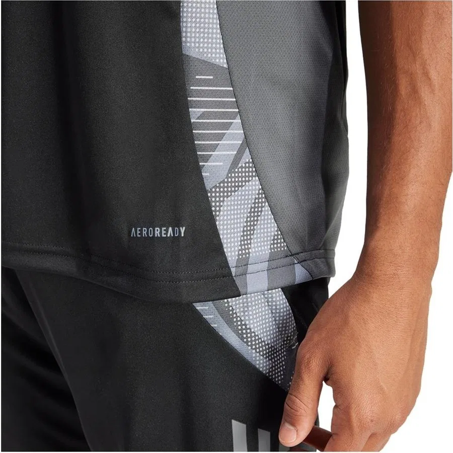 Футболка спортивная с длинным рукавом adidas TIRO24 C Tr Jsy, Черный — фото 2