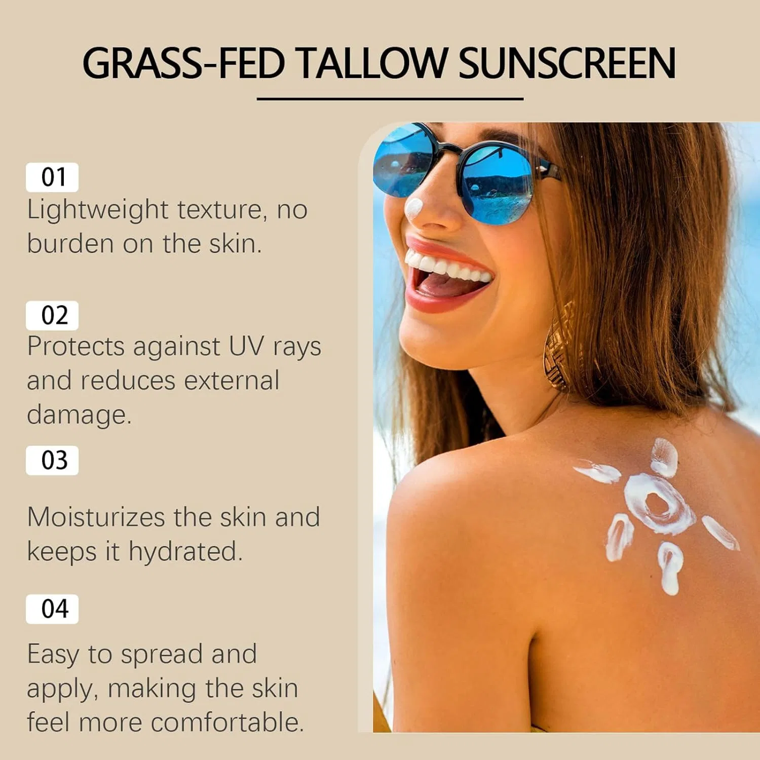 Солнцезащитный бальзам для лица и тела SPF 50, 60 мл Generisch — фото 4
