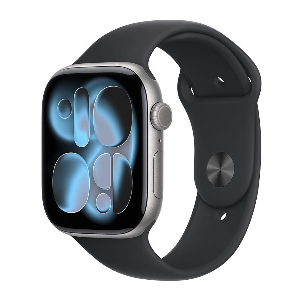 

Умные часы Apple Watch Series 11 (GPS), 46 мм, Space Gray Aluminum Case/Black Sport Band - XL, Серый, Умные часы Apple Watch Series 11 (GPS), 46 мм, Space Gray Aluminum Case/Black Sport Band - XL