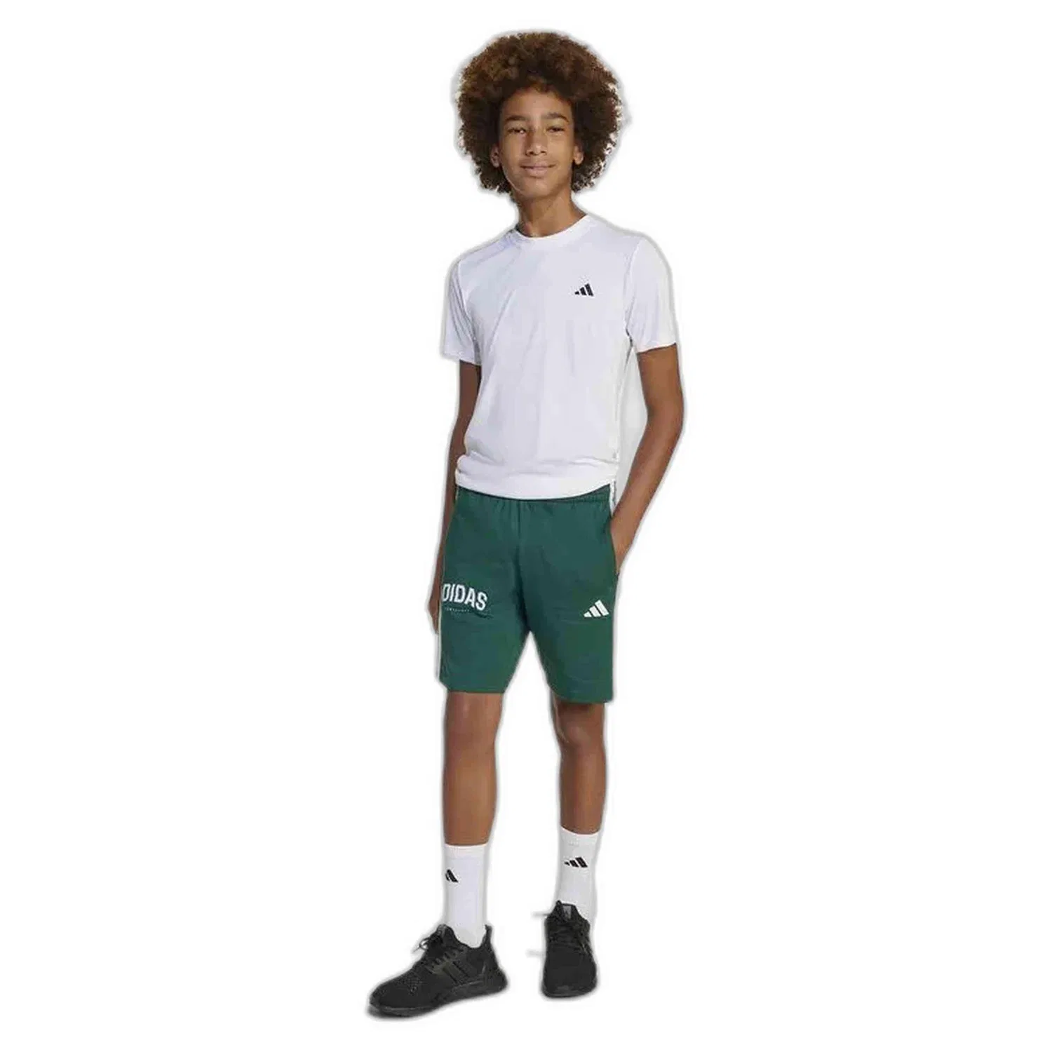Детские шорты Adidas JM2440, Grun — фото 4