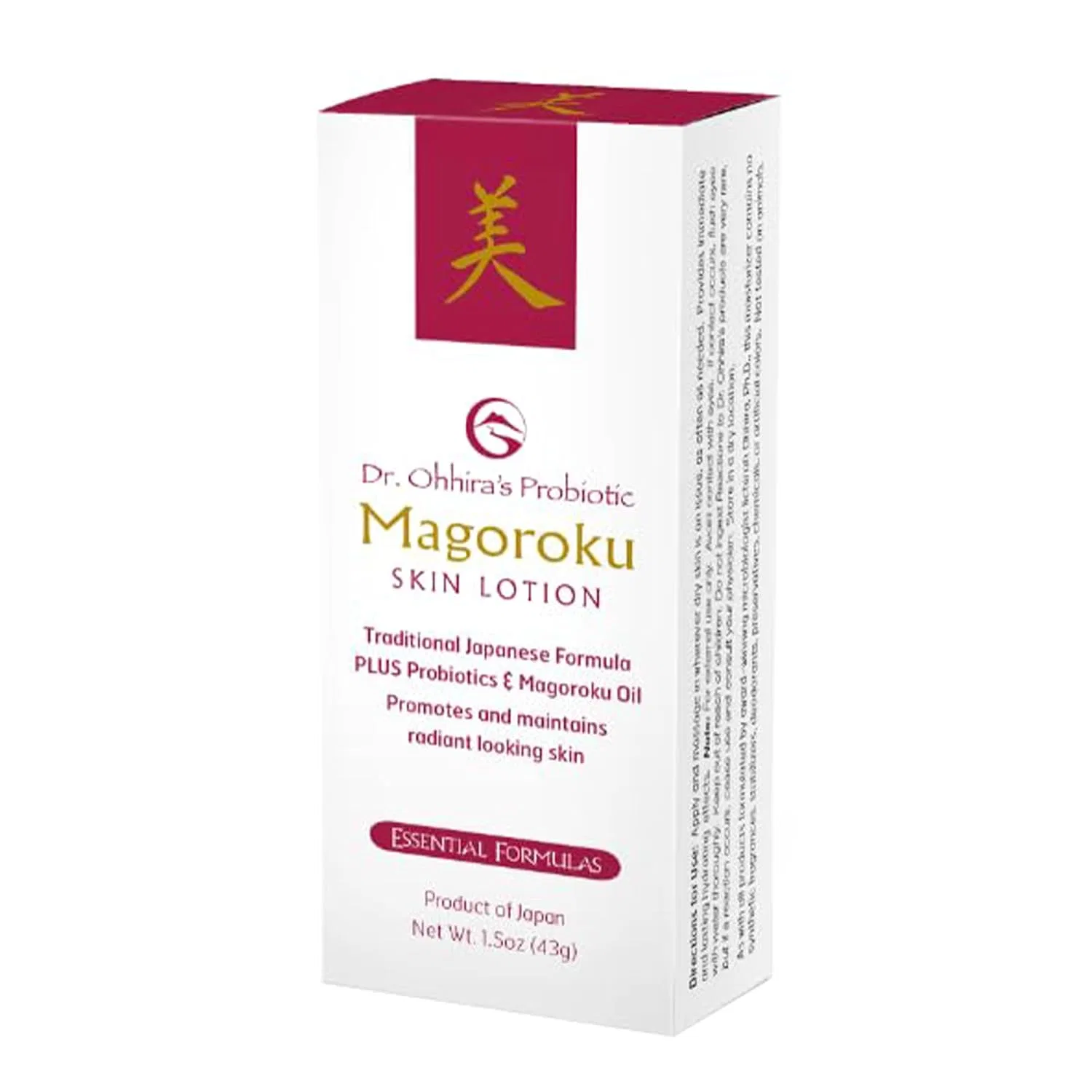 Лосьон для лица Probiotic Magoroku Skin Lotion, ESSENTIAL FORMULAS, 1 шт, 43 мл — фото 3