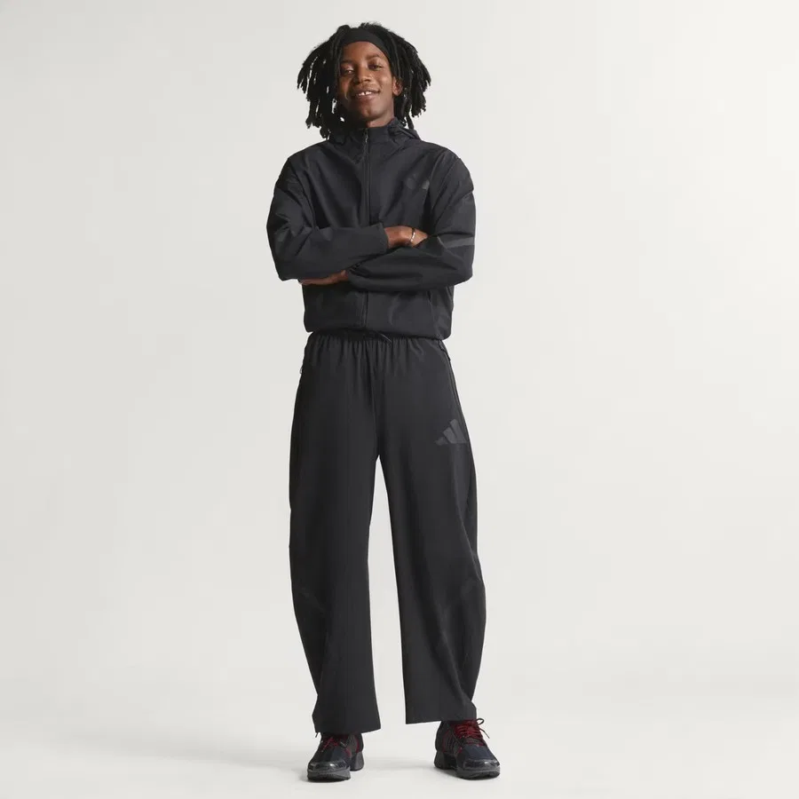 Спортивные брюки Z.N.E. adidas, С черным цветом
