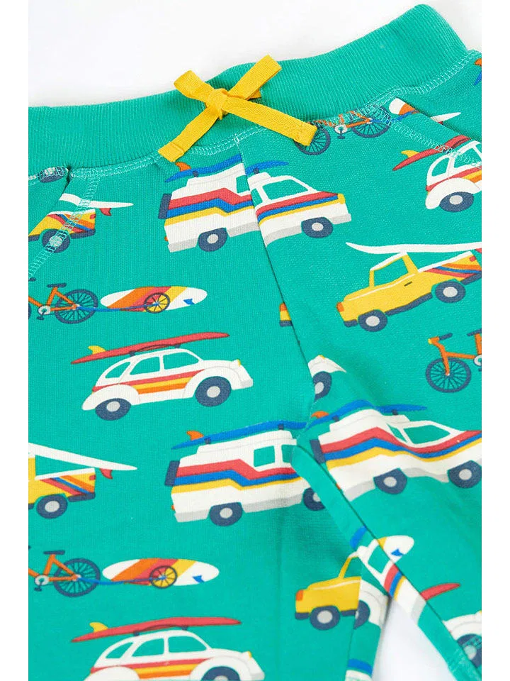Шорты с принтом Samson Frugi, бирюзовый — фото 3