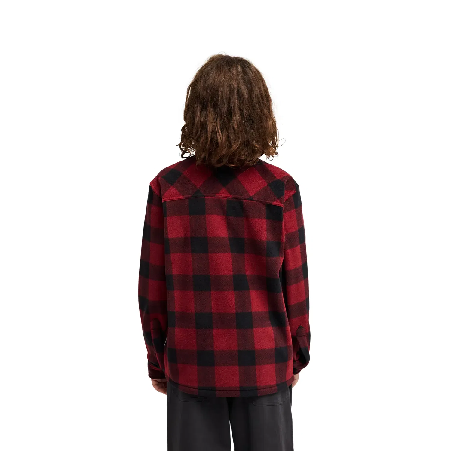 Детская рубашка с длинным рукавом Venture Polar Quiksilver, Rojo Cereza — фото 2