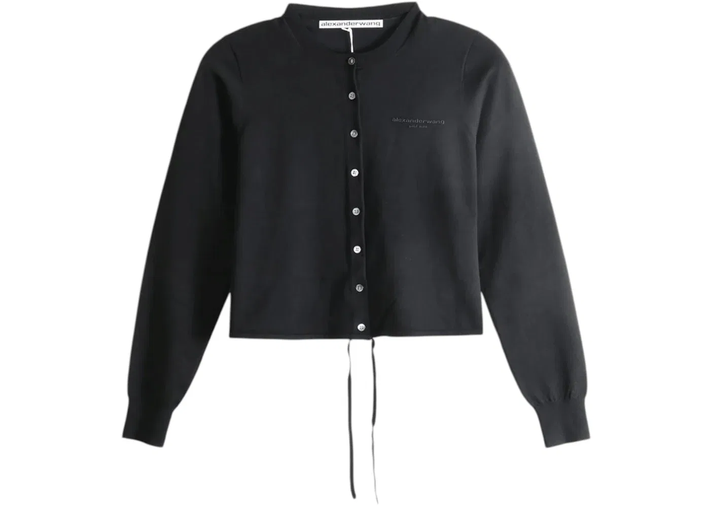 Женский кардиган с длинным рукавом Alexander Wang, Black