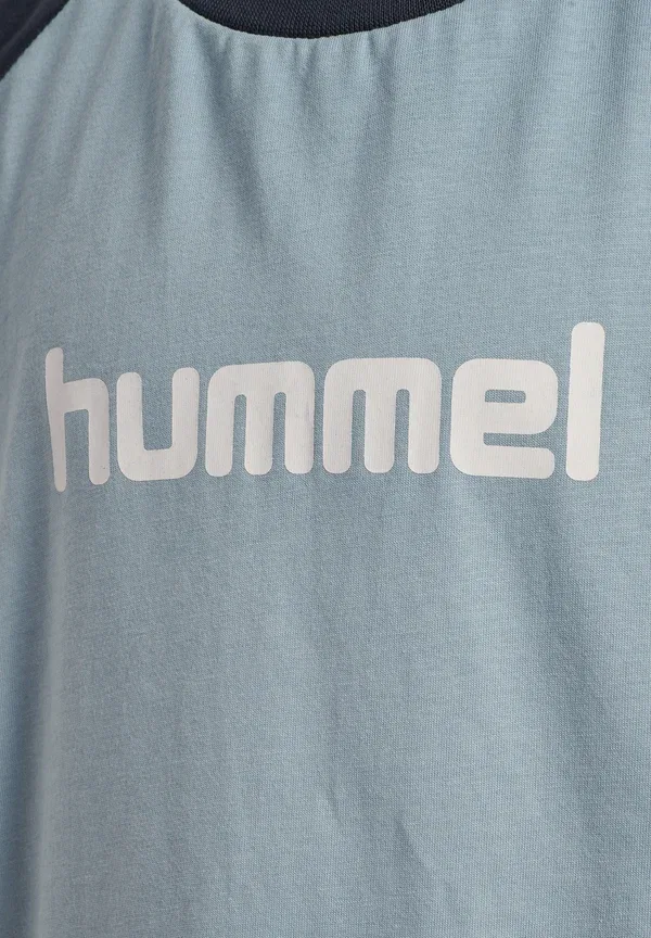 Футболка унисекс с принтом Hummel, голубой — фото 3
