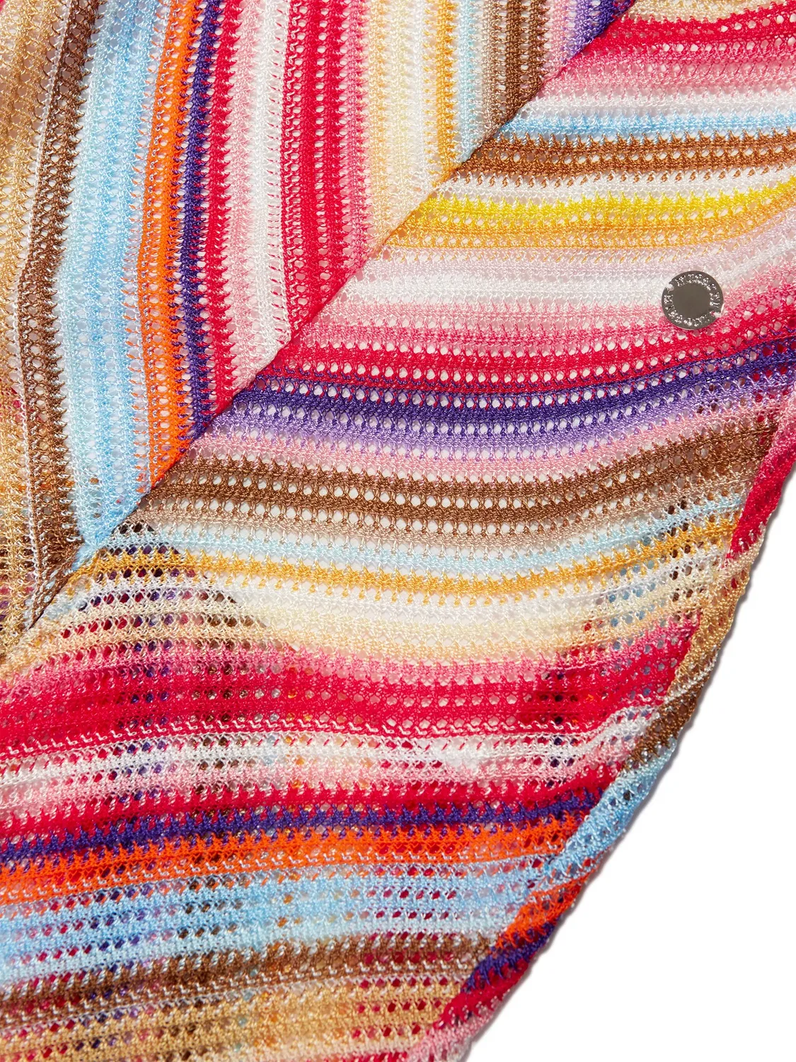 Платье с зигзагообразным узором Missoni, красный — фото 2