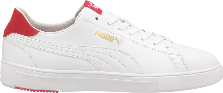 

Кроссовки Puma Serve Pro Lite White High Risk Red, белый