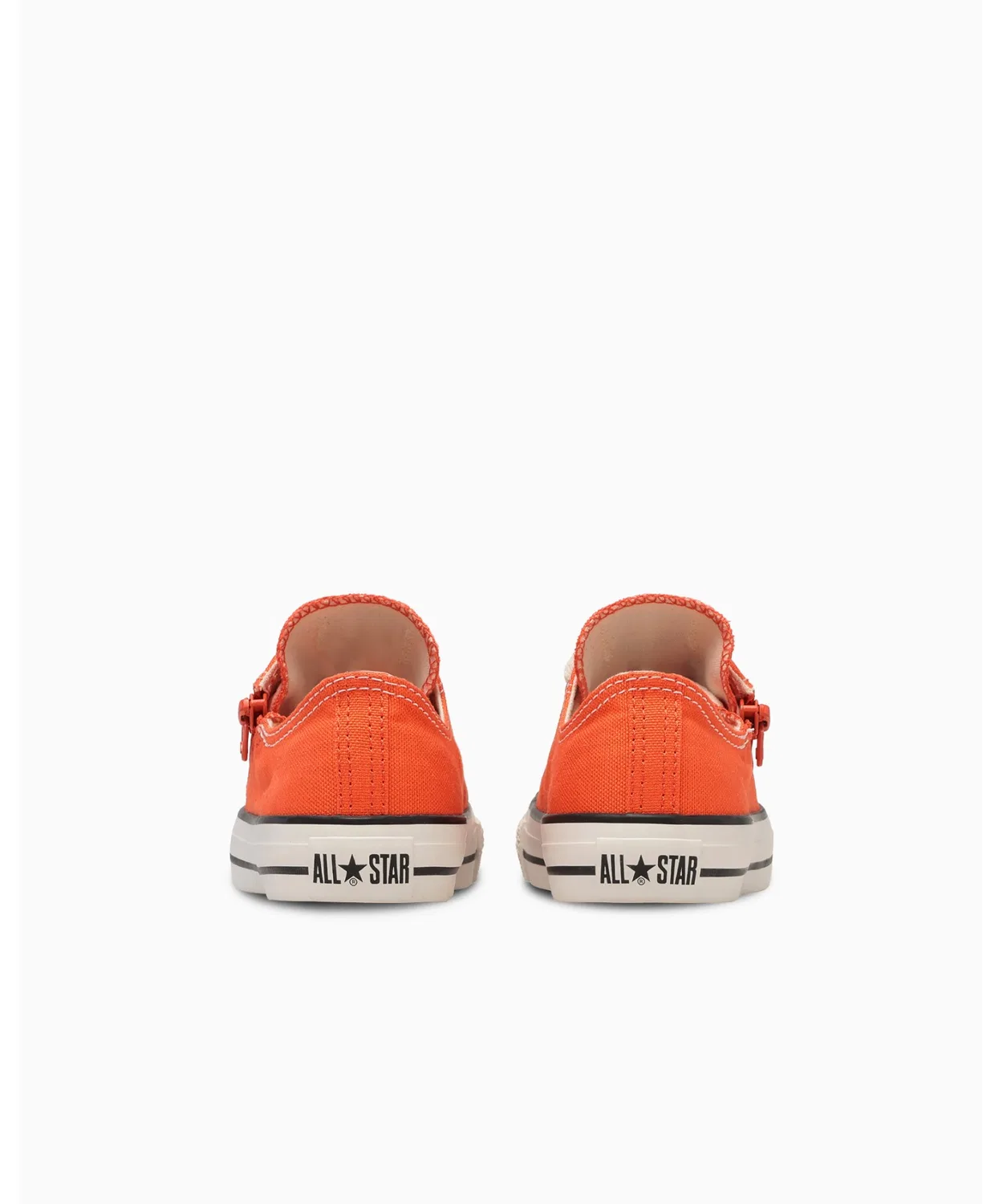 Детские кеды с принтом Converse All Star, Оранжевый — фото 2