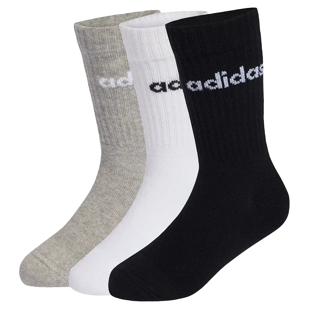 Детские носки с компрессионной поддержкой свода стопы Linear Crew Socks Adidas, Multicolor