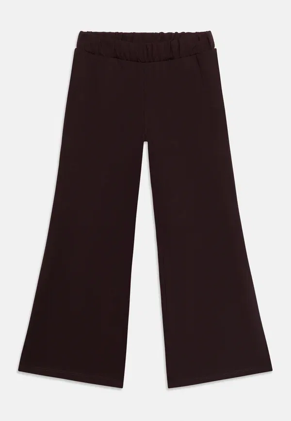 Брюки из полиэстера с эластаном Nkfnalinna wide pant noos Name It, Chocolate Plum, шоколадный — фото 3