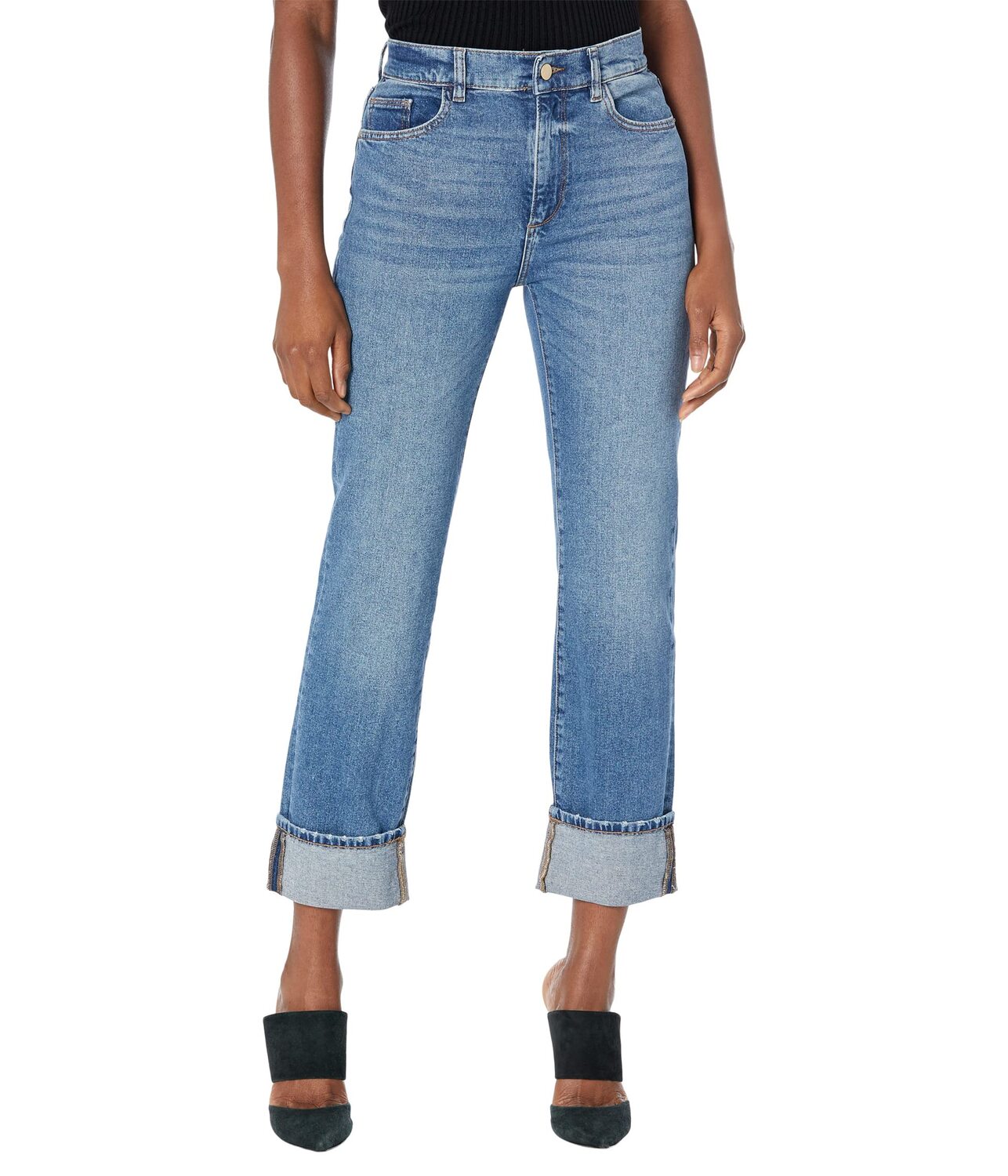 

Джинсы DL1961, Patti Straight in Oasis Cuffed