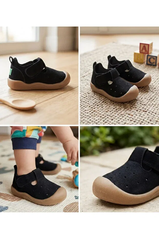 Детские туфли для девочек ортопедические Hızlı Al, Black-Taba