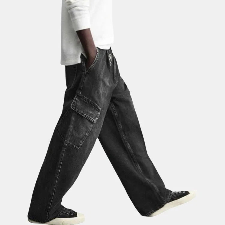 Мужские джинсы карго Carbon ZARA, Carbon — фото 4