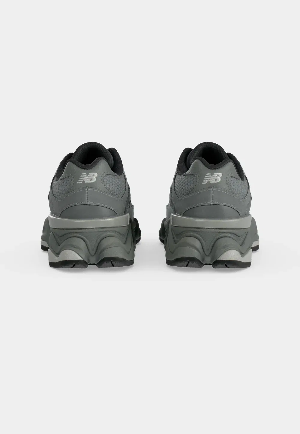 9060 унисекс - кроссовки New Balance, Slate Grey/Harbor Grey — фото 4