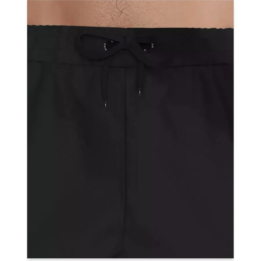 Шорты спортивные с быстросохнущей тканью Nike Swim Contend Solid Essent 5" Volley, Черный — фото 4