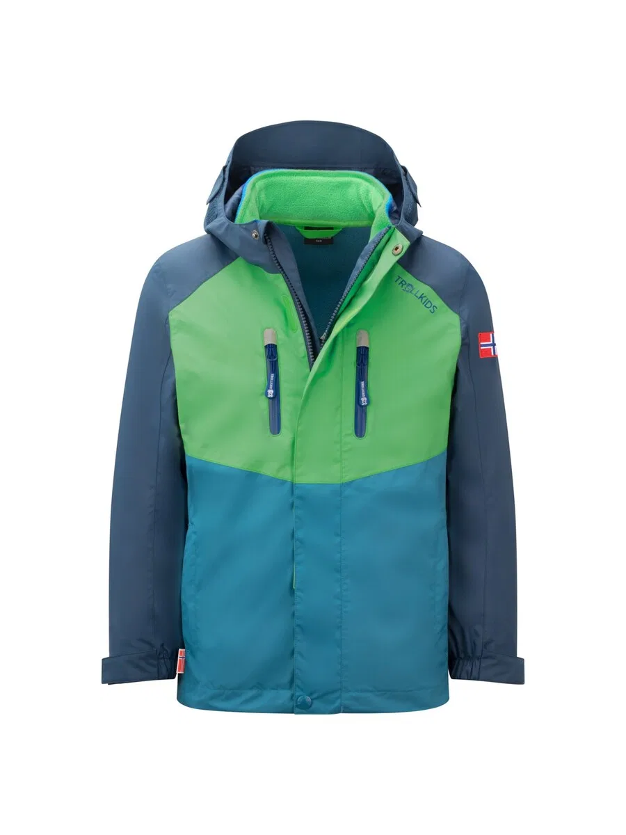 Куртка TROLLKIDS Outdoor, яблочный