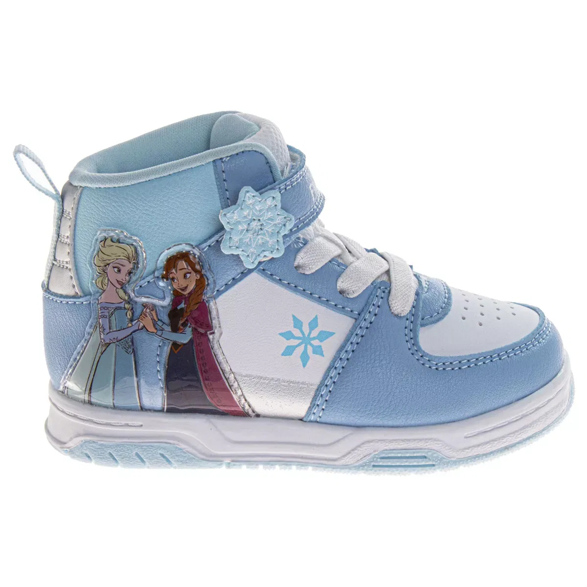 Детские кроссовки высокие с принтом Disney Frozen & Stitch (Little Kid), Heather Navy — фото 2