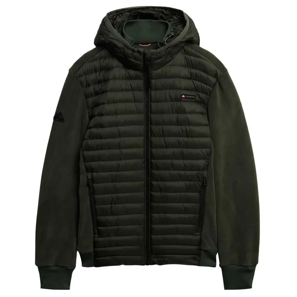 Куртка Storm Fleece Hybrid Superdry, зеленый — фото 3