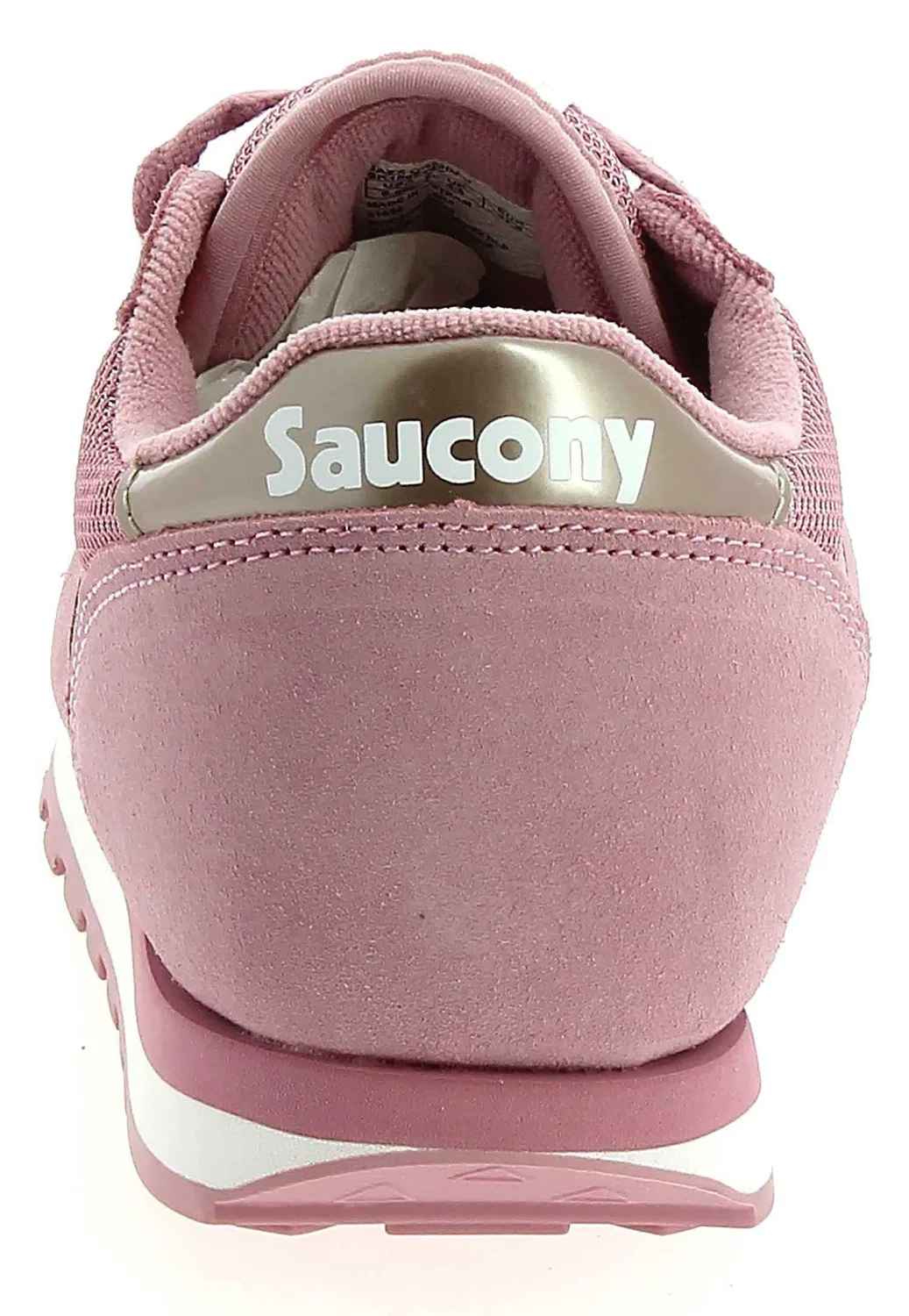 Детские кроссовки для девочек из замши и нейлона Jazz Saucony, Pink — фото 2