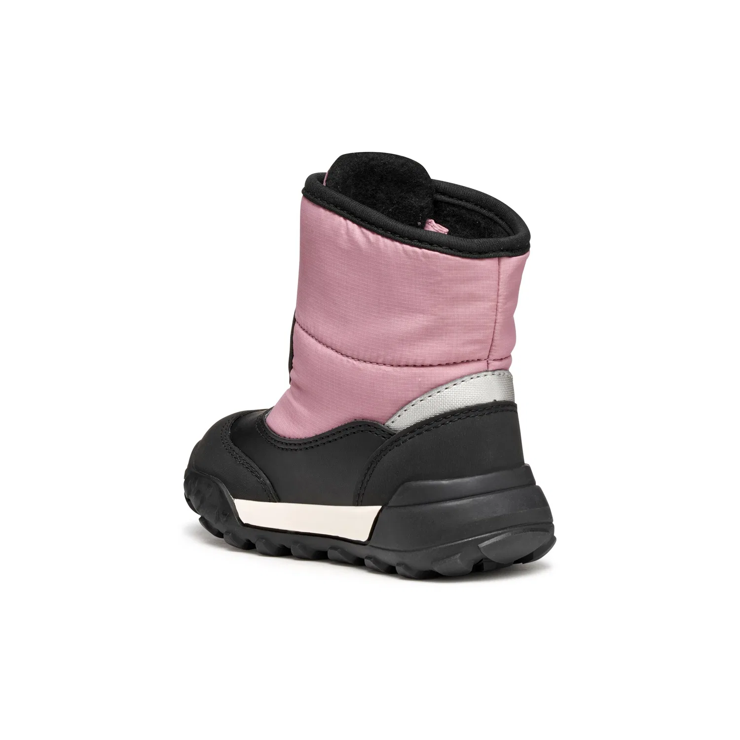 Детские зимние ботинки с мембраной Geox B TREKKYUP GIRL B AB, Black/Pink — фото 4