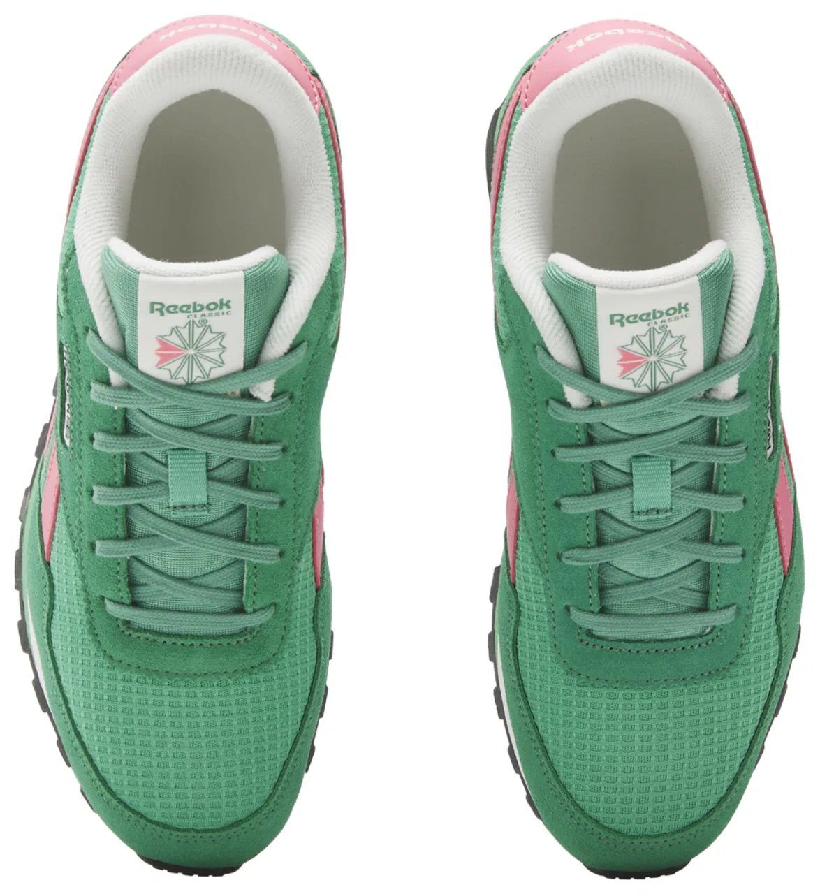 Кроссовки для мальчиков Classic AZ Reebok, цвет Upgrade Green/Upgrade Green/Passion Pink — фото 4