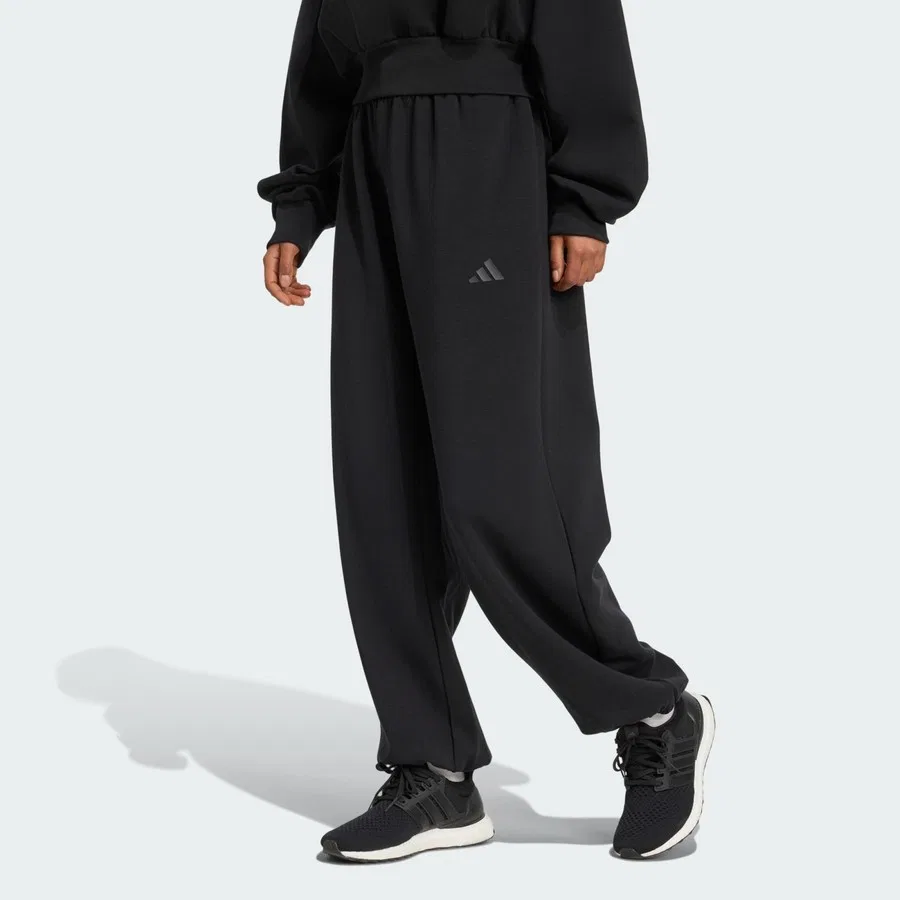 Штаны спортивные свободного кроя Soft Lux Loose Pant adidas, Белый