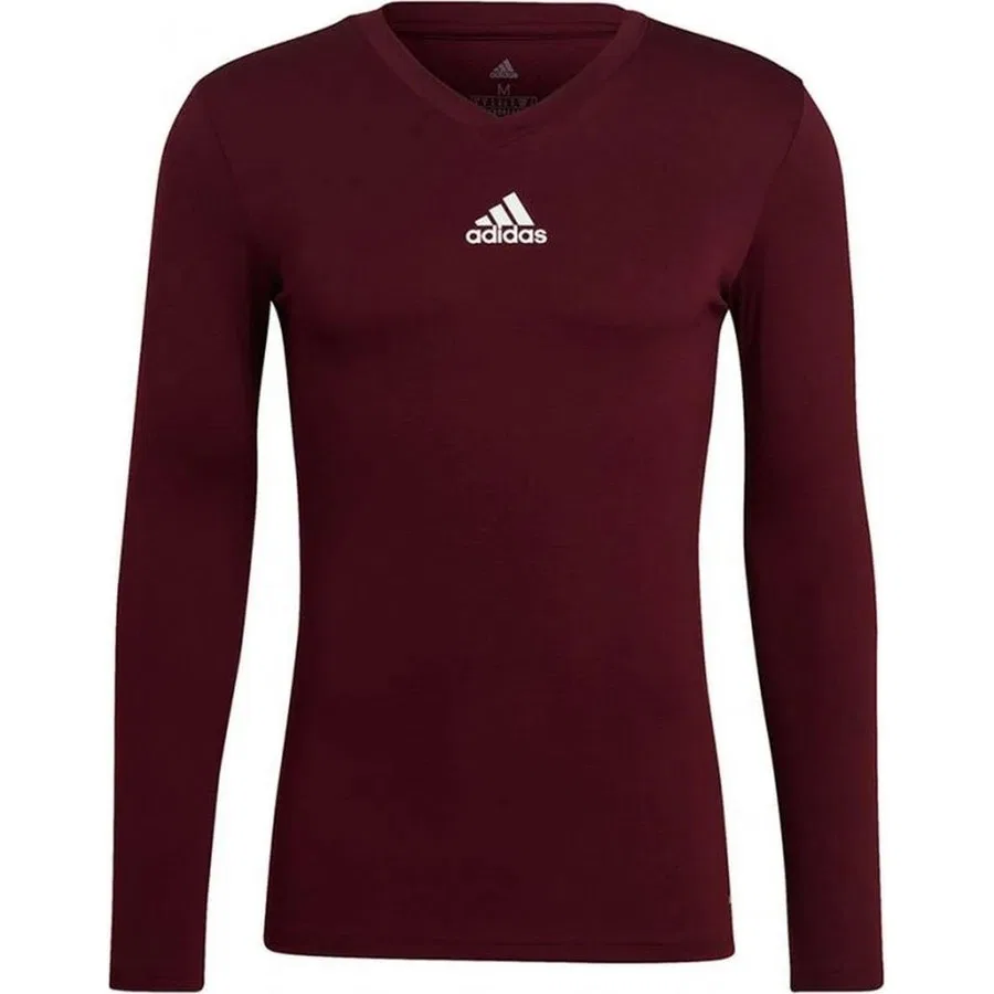 Спортивная футболка с длинным рукавом Team Base adidas, Бордовый