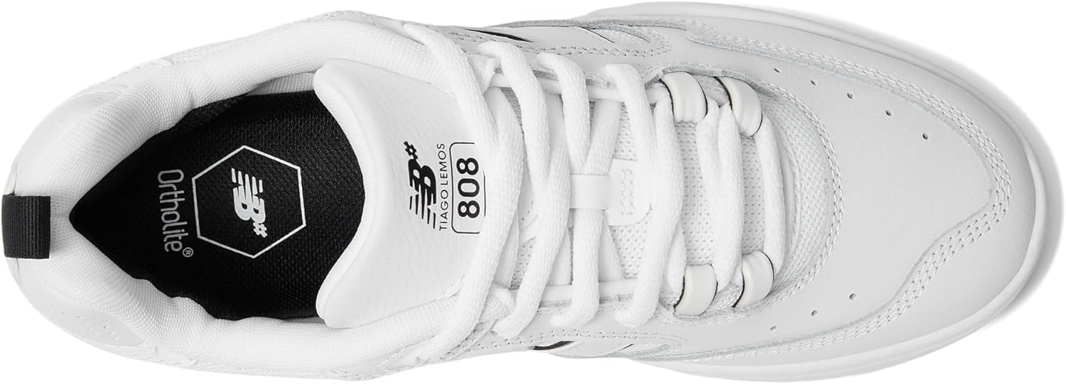 Мужские кроссовки New Balance 808 Tiago Lemos, белый/черный — фото 2
