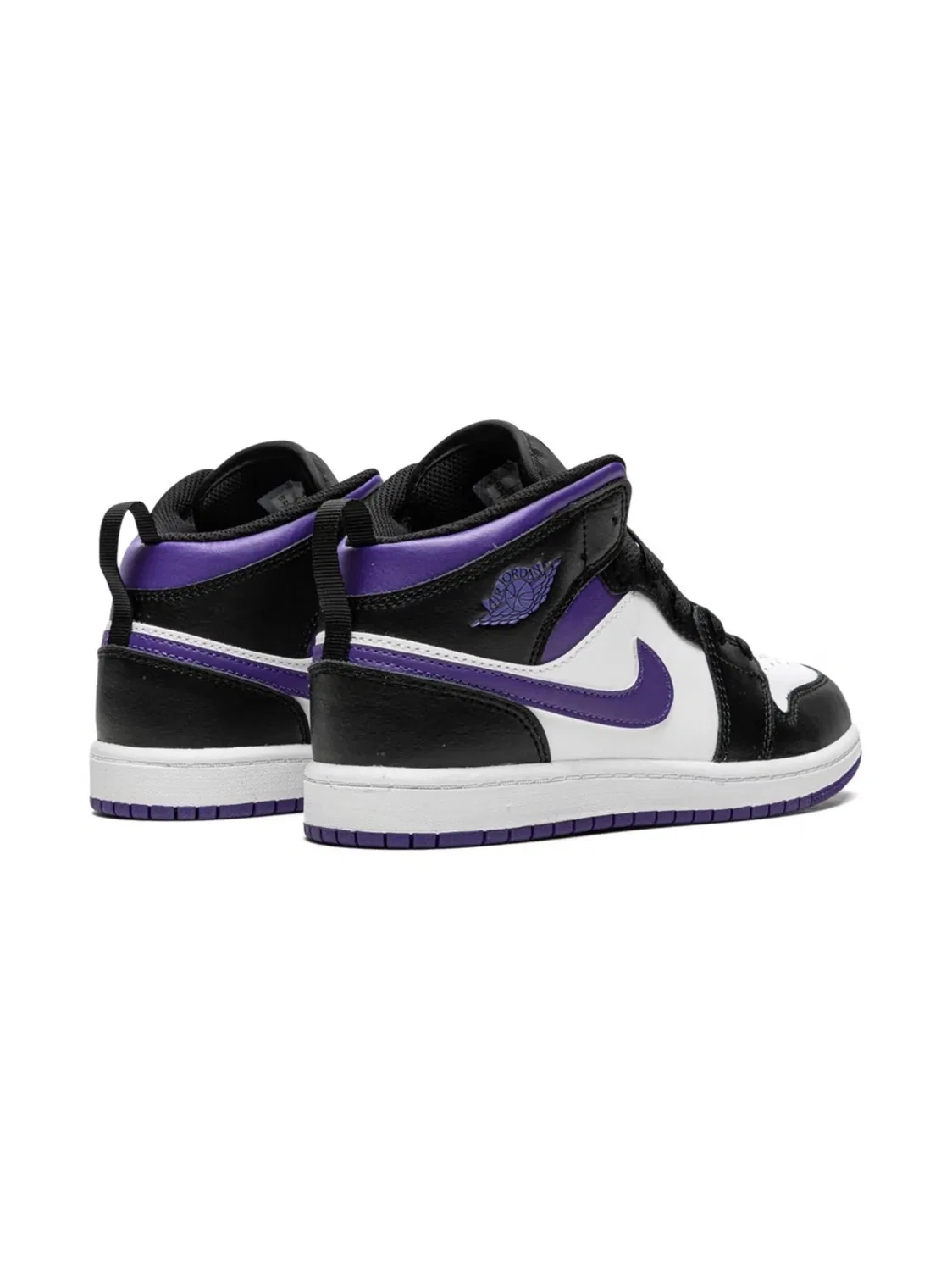 Кроссовки Jordan 1 Mid "Dark Iris", черный — фото 3