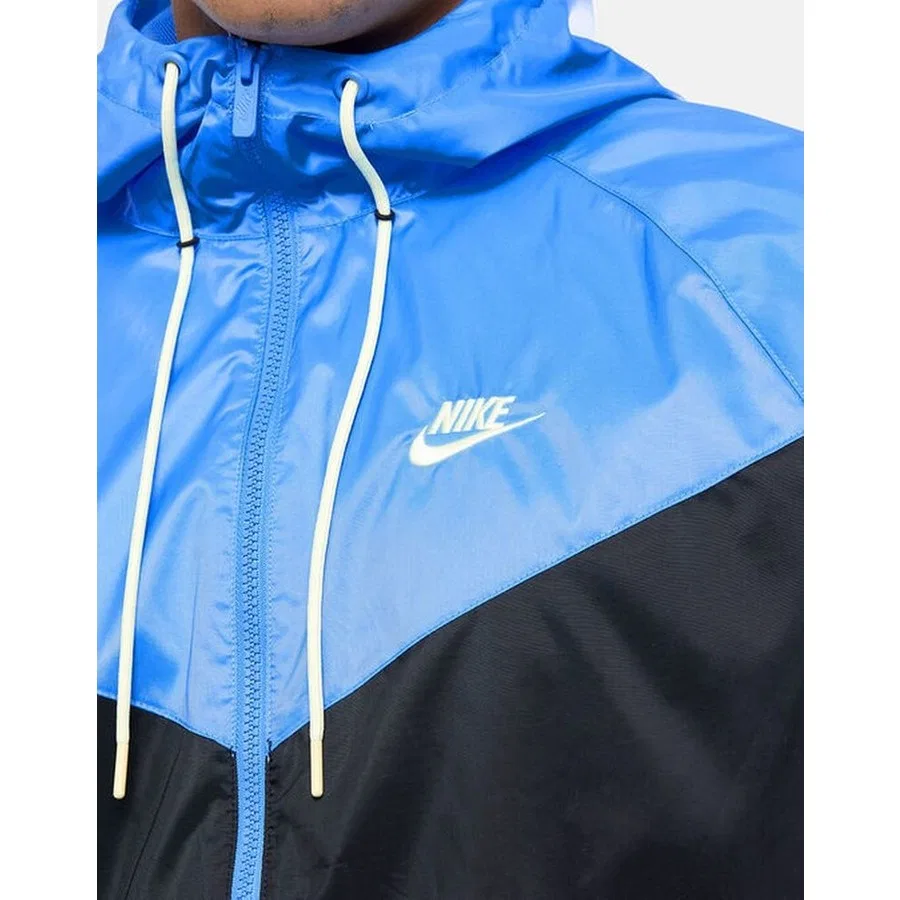 Куртка-худи с полной застежкой-молнией Windrunner Nike, Синий — фото 3