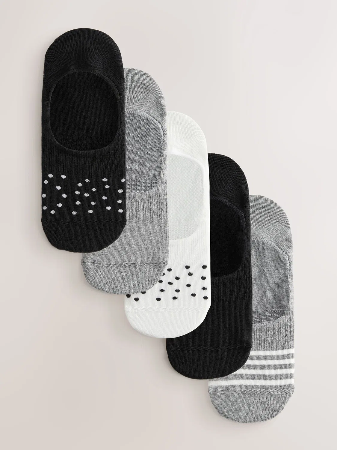 Носки невидимки, Monochrome Spots/Stripe Next, Monochrome Spots/Stripe