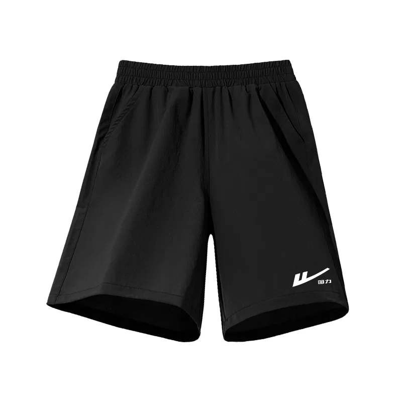 Детские шорты в ретро-спортивном стиле Black/White Huili Bottom K WARRIOR