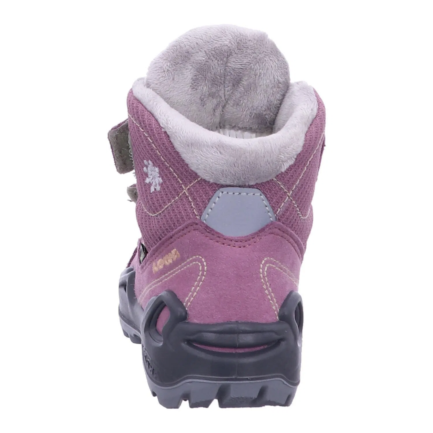 Детские ботинки для мальчиков с мембраной Milo GTX Hi LOWA, Rosso Rosa Nude — фото 4