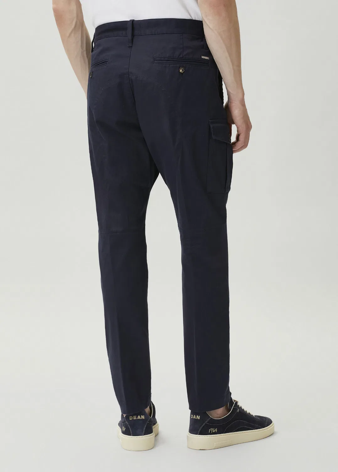 Карго брюки Dsquared2, navy — фото 3