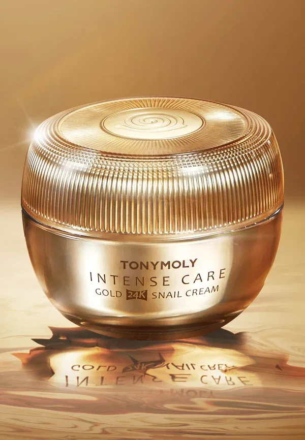 Крем увлажняющий Intense care gold 24k snail cream 45ml, Tonymoly 45 мл — фото 3