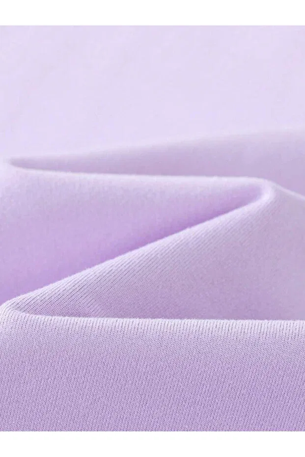 Детская футболка для девочек с принтом Cappybara patterned Cc Collection, Lilac — фото 2