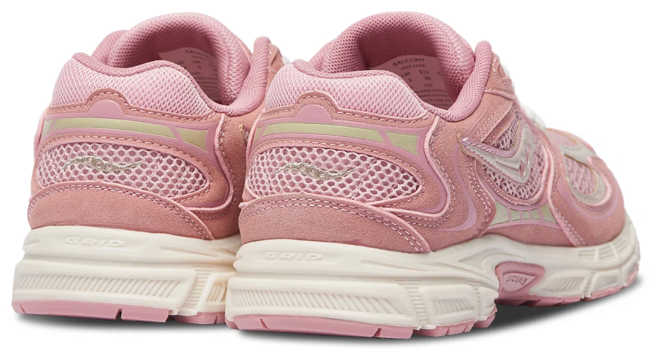 Кроссовки для девочек Jazz 9 Saucony, розовый — фото 3