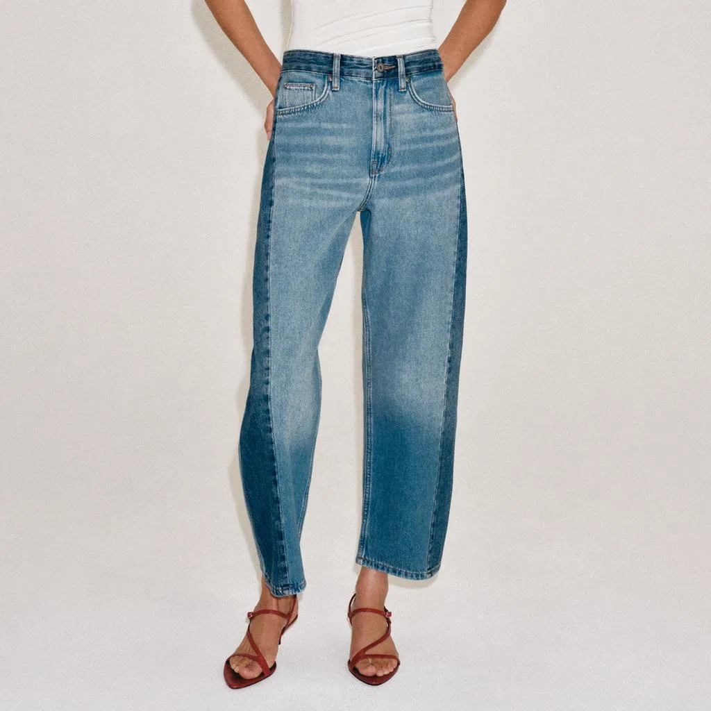 Женские джинсы ZW Jeans Blue ZARA, Blue — фото 4