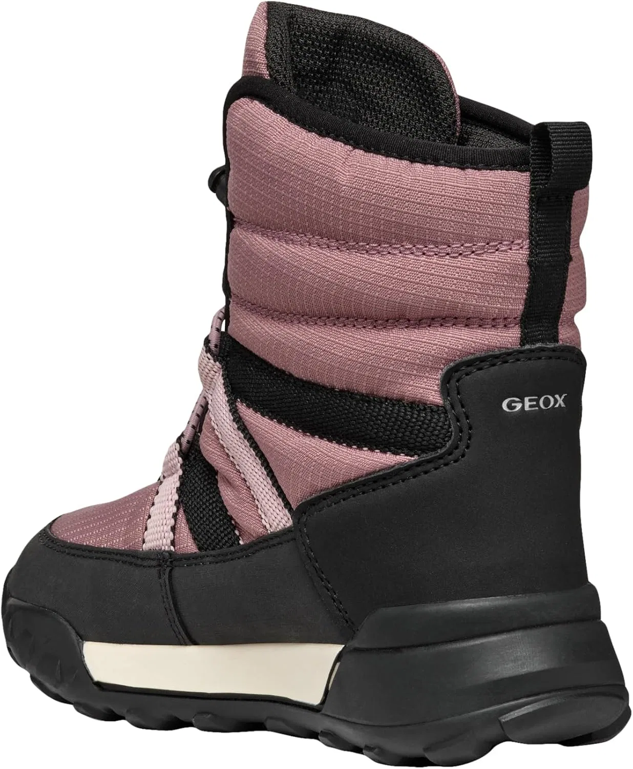 Детские ботинки для девочек J Trekkyup Girl B Ab Geox, Antique Rose Black — фото 4